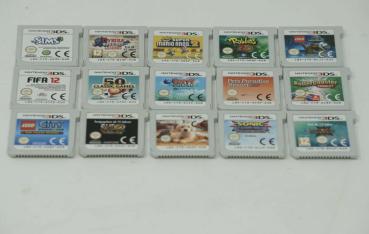 Nintendo 3ds xl "Super SmashBros" + 15 Spiele Limitierte Edition